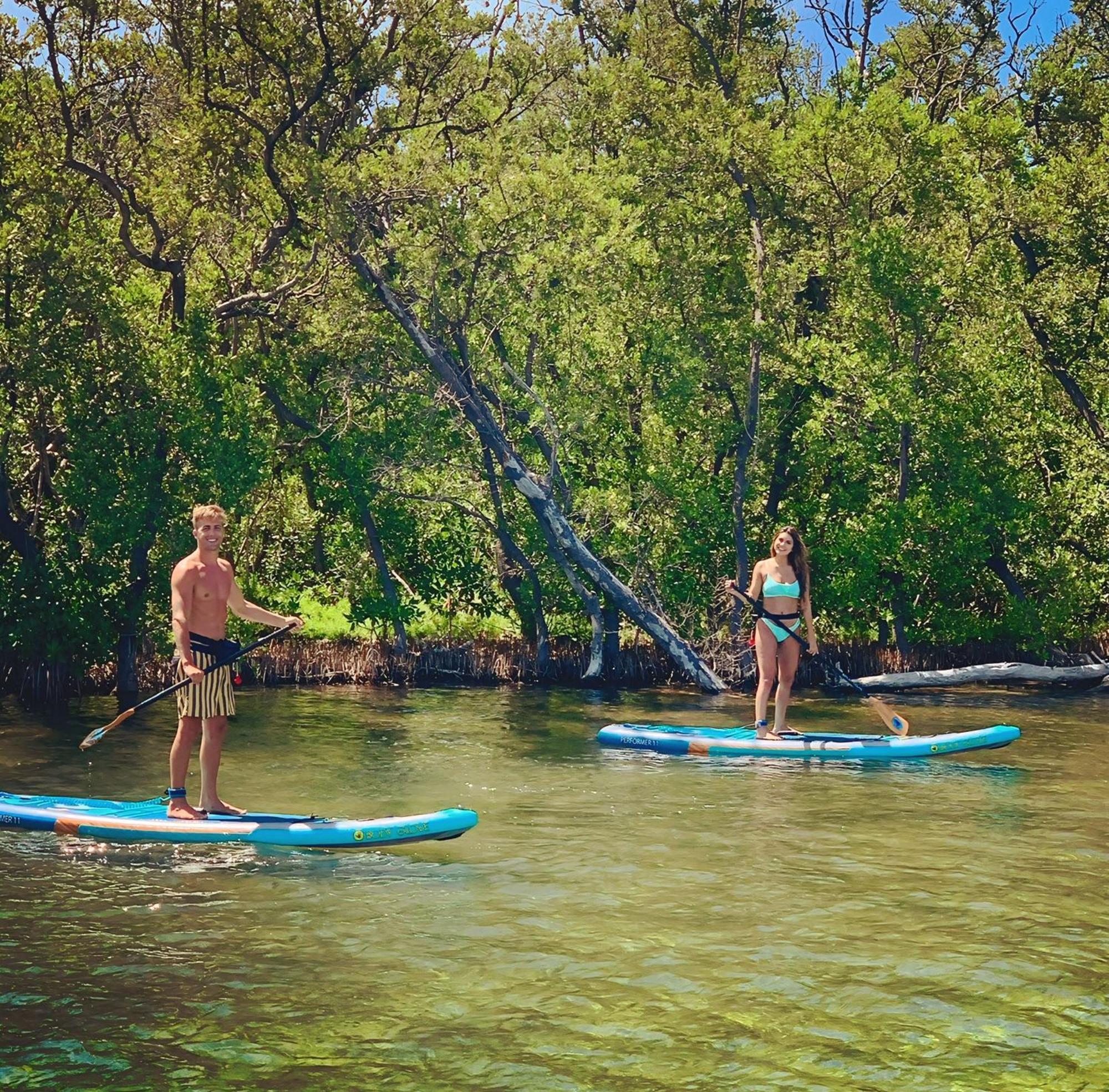 Botel Snorkel In Islamorada's Clear Blue Waters