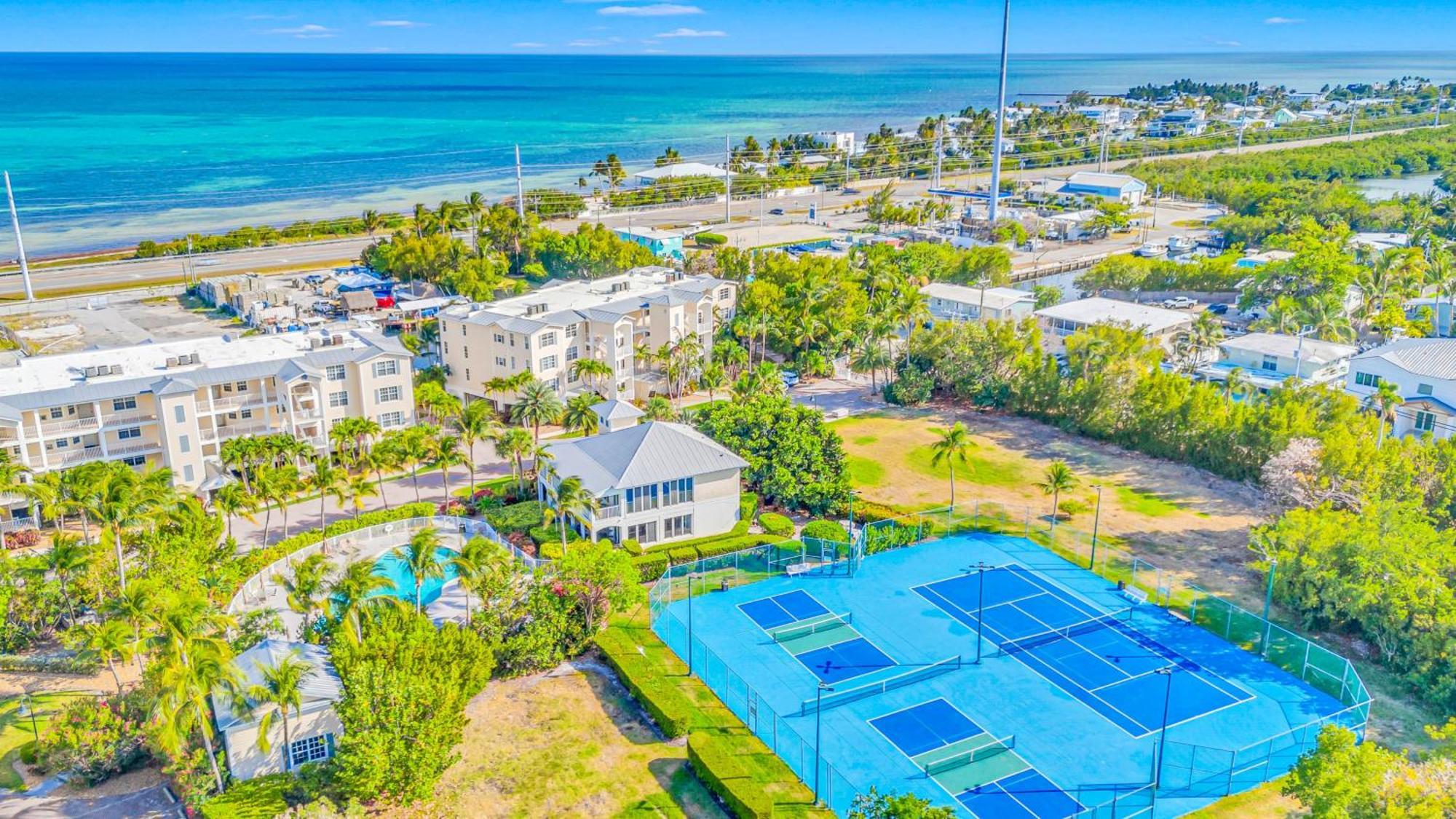 Ocean View Penthouse Retreat Amenities: Tennis Court Heated Pool Vista Key Two *