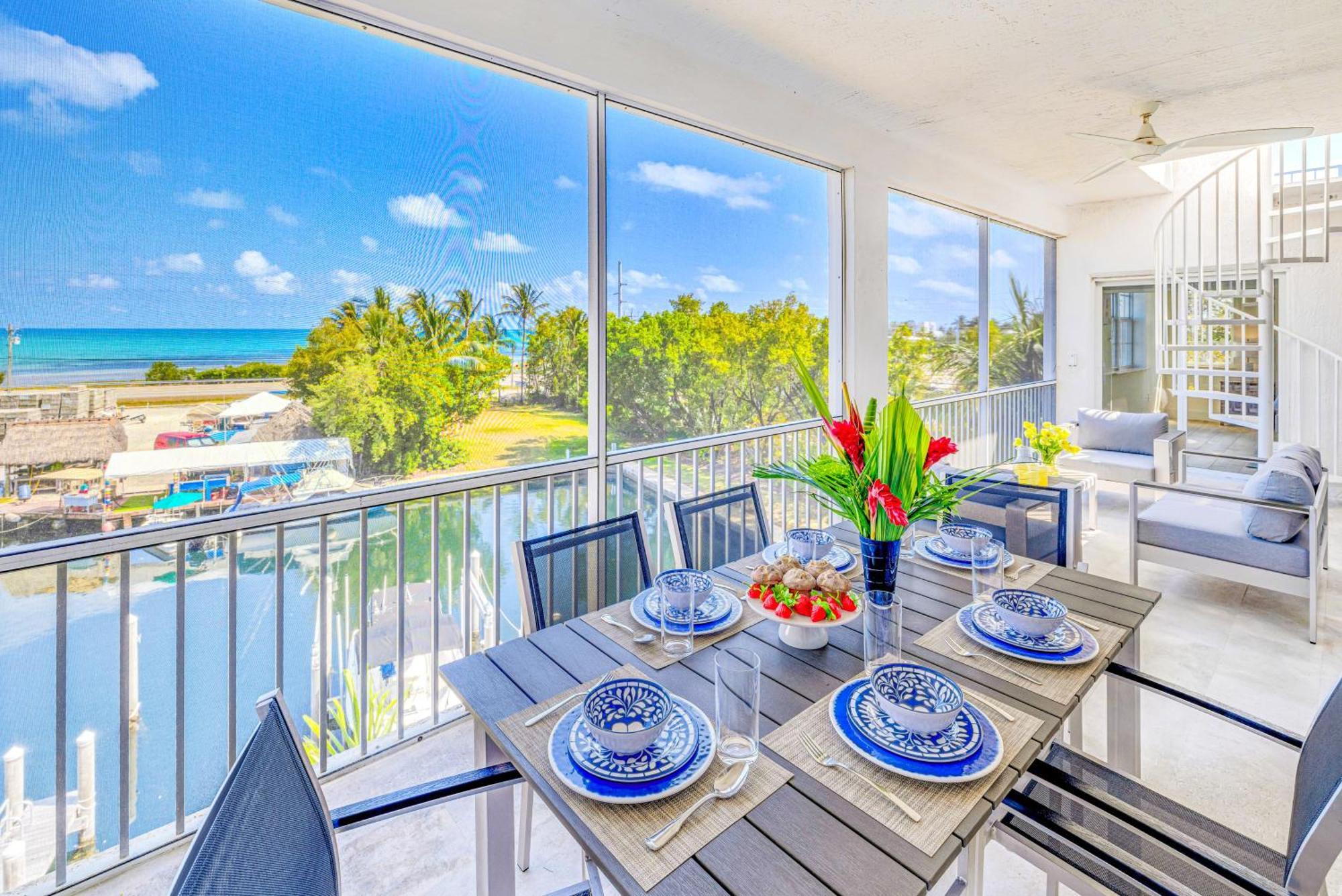 Ocean View Penthouse Retreat Amenities: Tennis Court Heated Pool Vista Key Two *